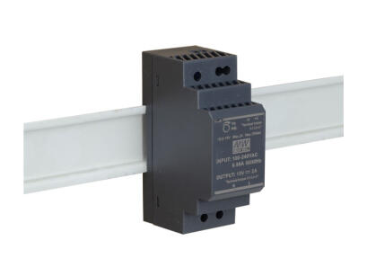 HDR-30-15 - Zasilacz na szynę DIN 15V, 2A, zabezpieczenia SCP, OLP, OVP - MEAN WELL | HDR-30-15