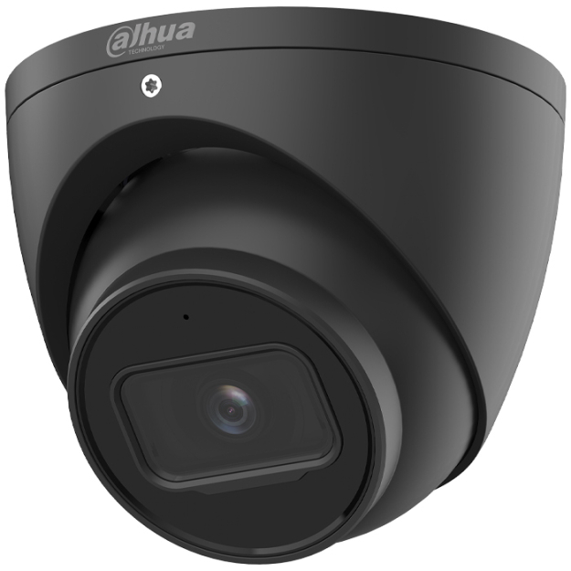 IPC-HDW3842EM-S-0280B-BLACK - Kamera kopułkowa IP, 8Mpx, 2.8mm, IR30m, Starlight, WizSense - Dahua | IPC-HDW3842EM-S-0280B-BLACK