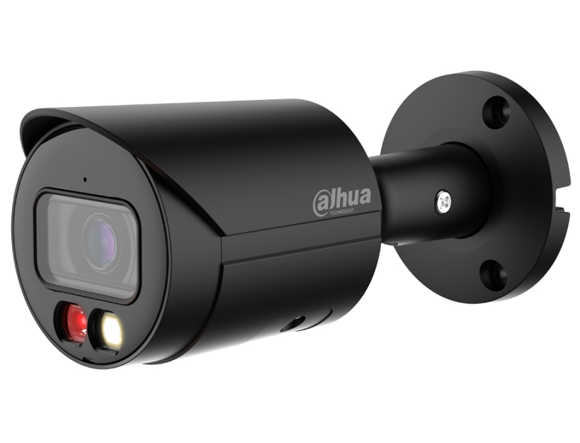 IPC-HFW2849S-S-IL-0280B BLACK - Kamera tubowa IP 8Mpx, 2,8mm, Smart Dual Illumination, WizSense, Mikrofon - DAHUA | IPC-HFW2849S-S-IL-0280B