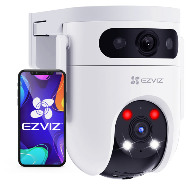 H9C 3K - Kamera obrotowa dwuobiektywowa WiFi, 5Mpx+5Mpx, Dual Light, Autotracking - EZVIZ | H9C 3K