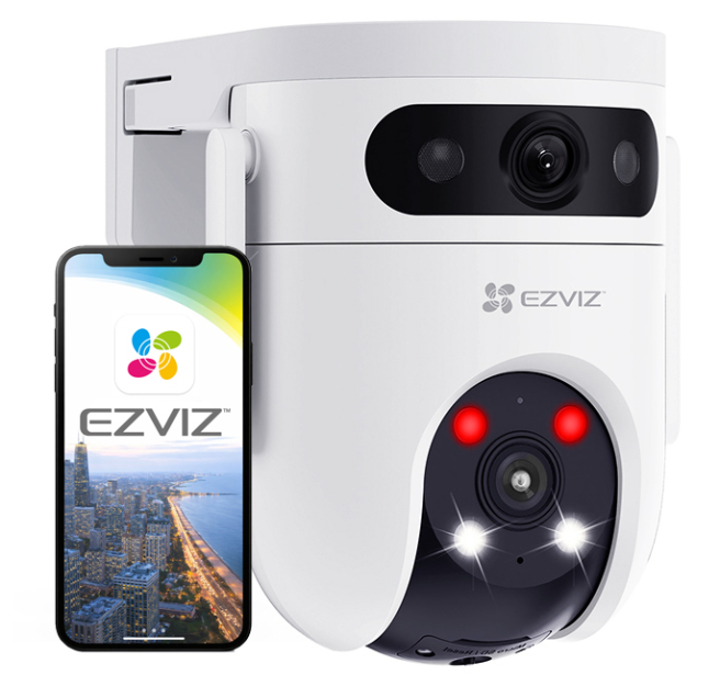 H9C 3K - Kamera obrotowa WiFi, Dual Lens 5Mpx+5Mpx, Dual Light, Autotracking, Audio  - EZVIZ | 6941545632421