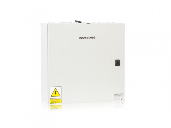 AFG-2004/40A 1L5G - Centrala oddymiania 40A (5x8A), 1 linia-5 grup, współpraca z SSP, obudowa stalowa / CNBOP - AFG | AFG-2004/40A 1L5G