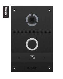 AV-08FB BLACK - Panel bramowy IP, UKEY, SIP 2.0 - BasIP | 5060514914212