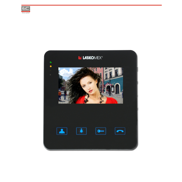 MVC-8251 - Monitor wideodomofonowy 4.3