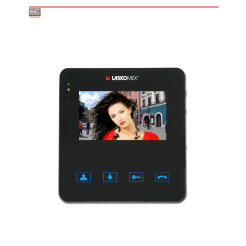 MVC-8251 - Monitor wideodomofonowy 4.3", funkcja portiera, tryb simplex - LASKOMEX | MVC-8251