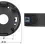 BD-CV15 - Adapter montażowy do kamer kopułkowych | BD-CV15