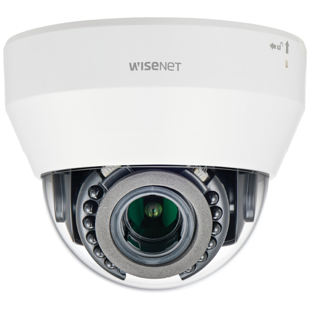 LND-6012R - Kamera kopułkowa IP, 2Mpx, 2.8mm, IR20, Wisenet L - Hanwha Techwin | LND-6012R