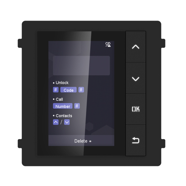 DS-KD-DIS - Moduł wyświetlacza LCD - Hikvision | 6941264011590