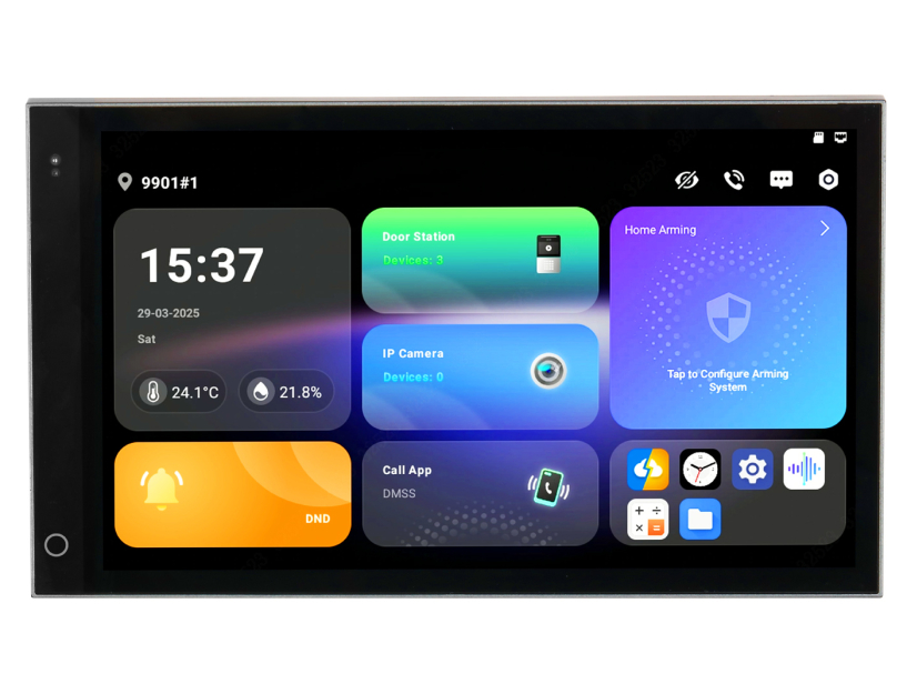 SCP3022A-B - Monitor wideodomofonu IP, 7