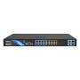 BCS-B-SP1602G-2SFP-M - Switch zarządzalny 18-portowy gigabitowy, 19'' - BCS Basic - 3