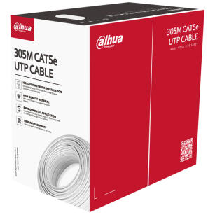 PFM920I-5EUN - Kabel skrętka U/UTP kat. 5e, PVC, Eca 305m - Dahua | PFM920I-5EUN