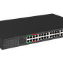 NX-S5800P-24G4TC-S - Switch PoE Enterprise 24 + 4 COMBO, Full Gigabit, Passive / Active PoE, 400W, BT - NIXAR