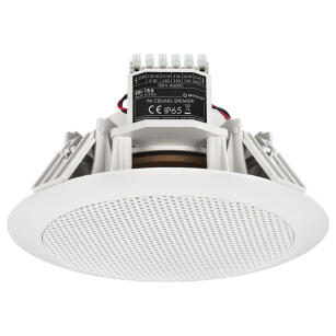 EDL-155 - Głośnik sufitowy PA wodoodporny, 15W RMS - MONACOR | EDL-155