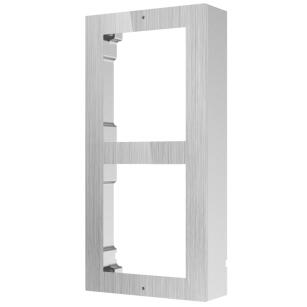 DS-KD-ACW2/S - Ramka natynkowa 2-modułowa, Inox - Hikvision | DS-KD-ACW2/S