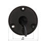 HAC-HFW1200T-0280B-BLACK - Kamera tubowa 4w1 - 2.1Mpx, 2.8mm, IR 30m - DAHUA - 4