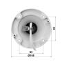 DS-2CD1123G0E-I - Kamera kopułkowa IP, 2Mpx, 2.8mm, IR30m, IK10 - Hikvision - 3