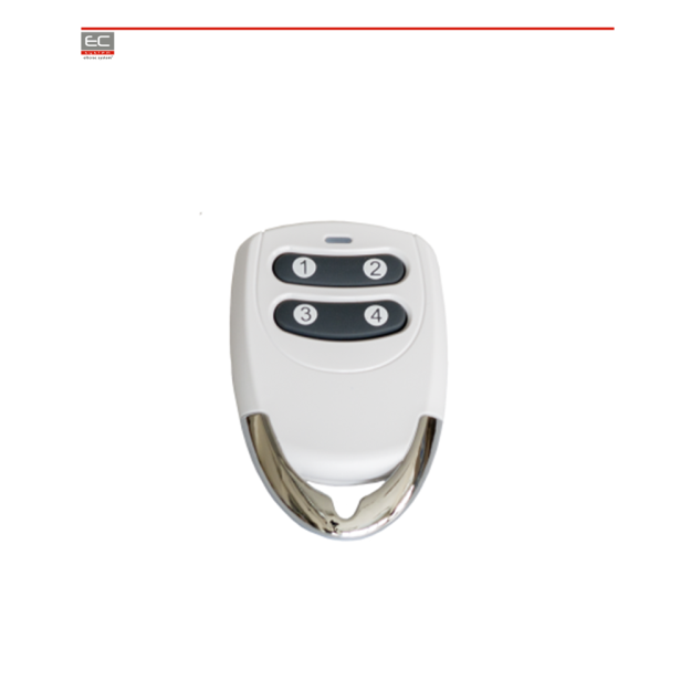 T3402 - Pilot 4-kanałowy  433.92MHz biały - Aprimatic | T3402