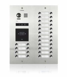 S1532A - Panel bramowy DUO wielorodzinny z kamerą i czytnikiem RFID 125kHz - Vidos | 5907281206341