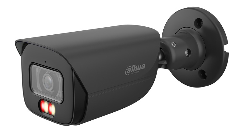 IPC-HFW5459E-ASE-IL-0280B-BLACK - Kamera tubowa IP, 4Mpx, 2.8mm, mikrofon, Smart Dual Light - DAHUA | IPC-HFW5459E-ASE-IL-0280B-BLACK