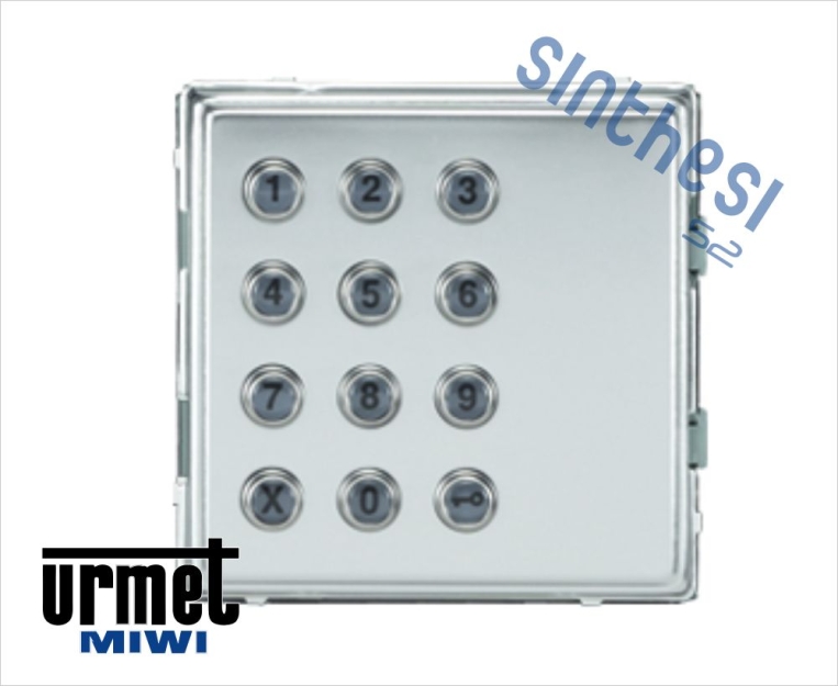 1148/46 - Zamek kodowy, wbudowane 2 przekaźniki - Miwi-Urmet | 8021156051489