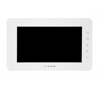 M12W - Monitor do wideodomofonu, 7” LCD - Vidos | 5907281201445