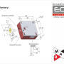 EZS - Standardowy zamek szafkowy 12V AC/DC - MAXBAT