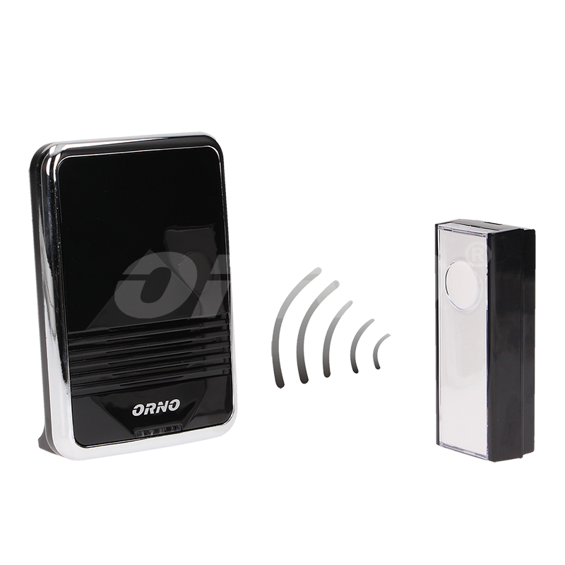 OR-DB-QS-112 - Dzwonek bezprzewodowy CALYPSO DC, bateryjny z learning system - Orno