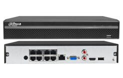 NVR4108HS-8P-4KS3 - Rejestrator IP 8 kanałowy, do 12Mpx, 4K, 8xPoE, SMD - DAHUA | 6923172573827