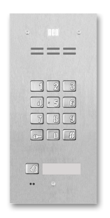 FAM-P-1NPZSACC - Panel do instalacji cyfrowych, 1 przycisk wywołania, klawiatura szyfrowa, czytnik zbliżeniowy (ACC) - ACO | FAM-P-1NPZSACC