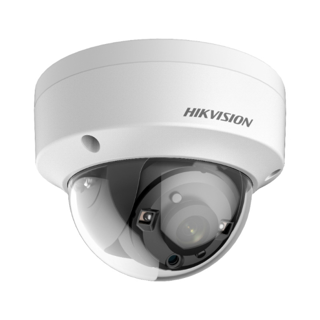 DS-2CE57H8T-VPITF - Kamera kopułkowa 4w1,  5Mpx, 2.8mm, IK10, True WDR - Hikvision | DS-2CE57H8T-VPITF