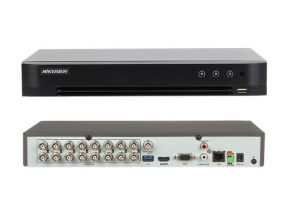 iDS-7216HQHI-M1/S (C) - Rejestrator 16-kanałowy 5w1, TurboHD - Hikvision | 6954273690380