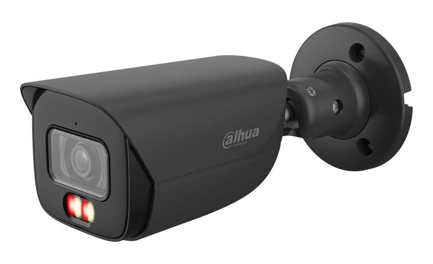 IPC-HFW3649E-AS-IL-0280B-BLACK - Kamera tubowa IP 6Mpx, 2.8mm, WizSense - DAHUA | IPC-HFW3649E-AS-IL-0280B-BLACK