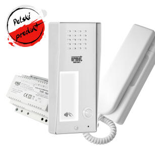 6025/PR1-RF/311 - Zestaw domofonowy z czytnikiem RFID dla 1 lokatora - Miwi-Urmet | 6025/PR1-RF/311