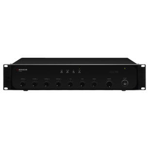 PA-924 - Wzmacniacz miksujący PA mono, 240W RMS, RACK 19" - MONACOR | PA-924