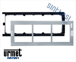 1148/63 - Ramka frontowa dla 3 modułów - Miwi-Urmet | 8021156051458