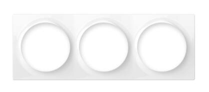 FG-Wx-PP-0004 - Ramka potrójna ozdobna do serii gniazd Fibaro Walli - Fibaro | 5902701701833