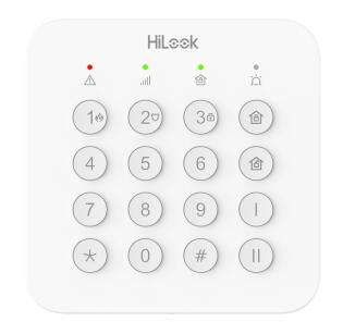 ALARM-K201B-WE - Manipulator do systemu AX HOME - HiLook by Hikvision | ALARM-K201B-WE