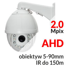 LUMENA-22AH1-157 - Kamera szybkoobrotowa 1080P AHD 5.0-90mm IR 150m | LUMENA-22AH1-157