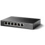 TL-SF1006P - Switch PoE 4+2, 100Mbps, 67W - TP Link
