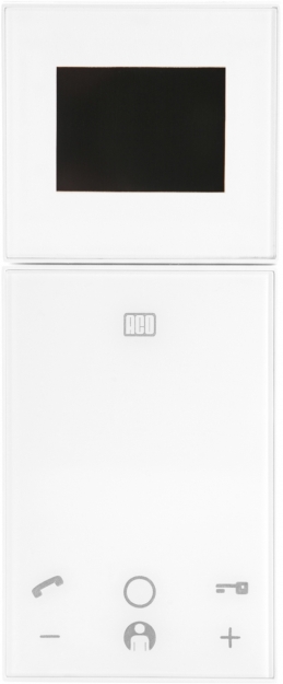 MP800 2,4” - Monitor kolorowy cyfrowy 2,4”, głośnomówiący, do systemów wideodomofonowych - ACO | MP800 2,4”