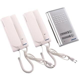 OR-DOM-RL-903 - Zestaw domofonowy dwurodzinny, FOSSA MULTI - Orno | OR-DOM-RL-903