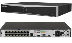 DS-7616NXI-K2/16P - Rejestrator IP 16-kanałowy, do 12Mpx, 2x HDD, PoE,  AcuSense - Hikvision | 6931847175177