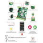 BasicGSM-MAG 2 - Zestaw moduł powiadomienia i sterowania GSM + antena GSM - ROPAM - 4
