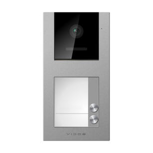S11-2 - Stacja bramowa 2-lokatorska AHD, 2Mpx, IP54, Vidos X - Vidos | 5907281202534