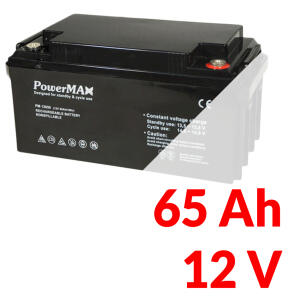 PM 12650 - Akumulator PowerMAX 65Ah 12V - MaxBat | PM 12650