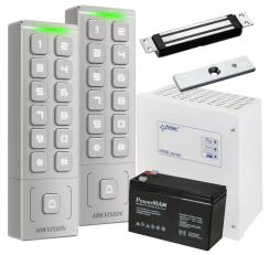 DS-K1T809MX KD3 KIT - Zestaw kontroli dostępu z podtrzymaniem zasilania - Hikvision | DS-K1T809MX KD3 KIT