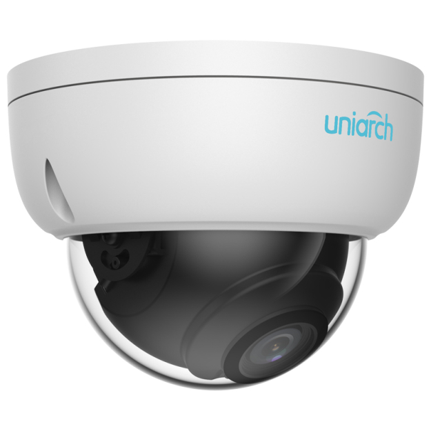 IPC-D125-PF28 - Kamera kopułkowa IP, 5Mpx, 2.8mm, IR30m, IK10 - Uniarch By Uniview | IPC-D125-PF28