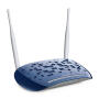 4x 10/100Mbps - TD-W8960N - Bezprzewodowy router/modem ADSL2+, standard N, 300Mb/s - TP-LINK