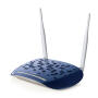 4x 10/100Mbps - TD-W8960N - Bezprzewodowy router/modem ADSL2+, standard N, 300Mb/s - TP-LINK