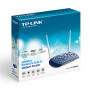 4x 10/100Mbps - TD-W8960N - Bezprzewodowy router/modem ADSL2+, standard N, 300Mb/s - TP-LINK